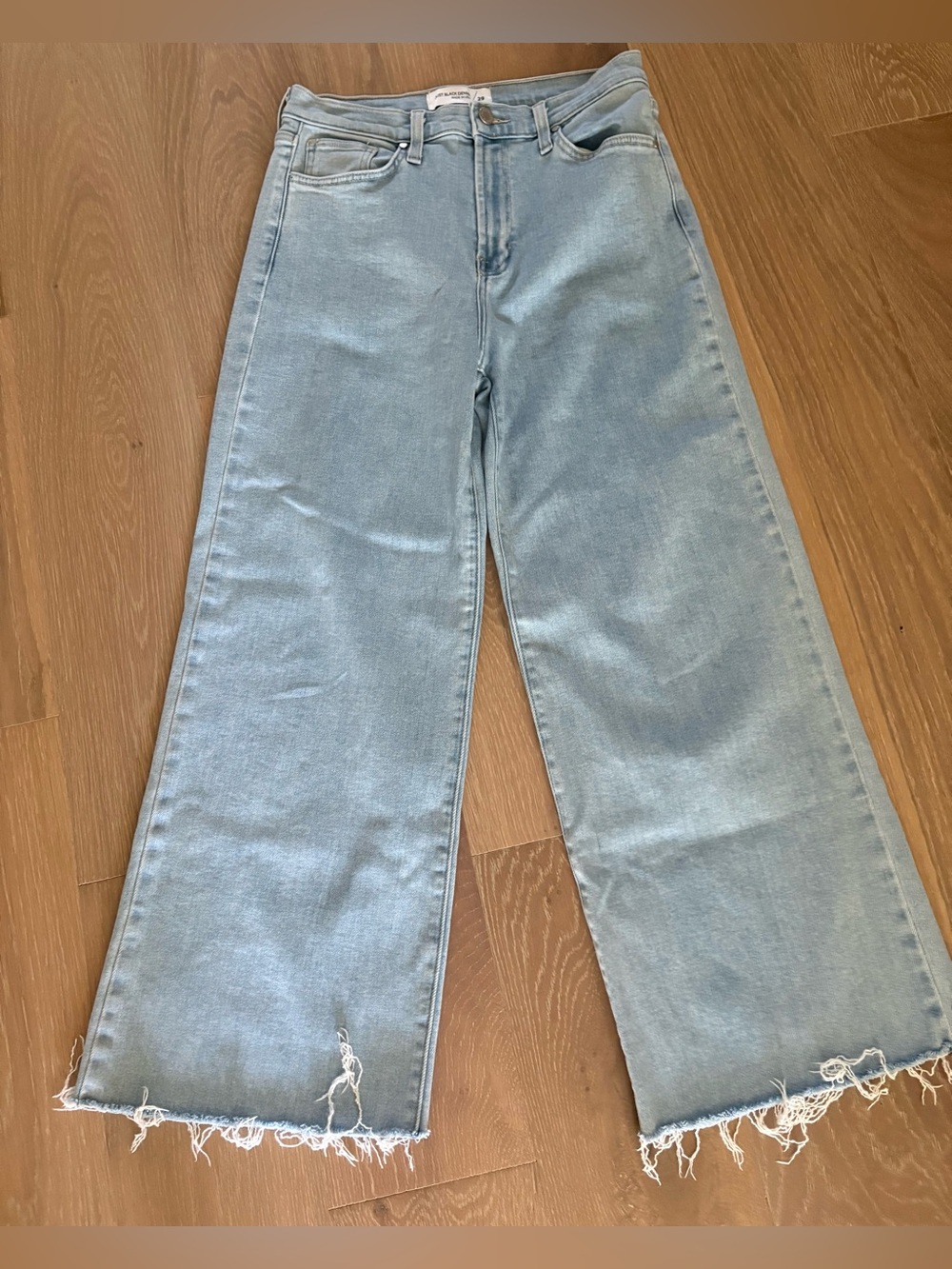 Just Black Denim Brand Light Blue Wide Leg Women's Jeans